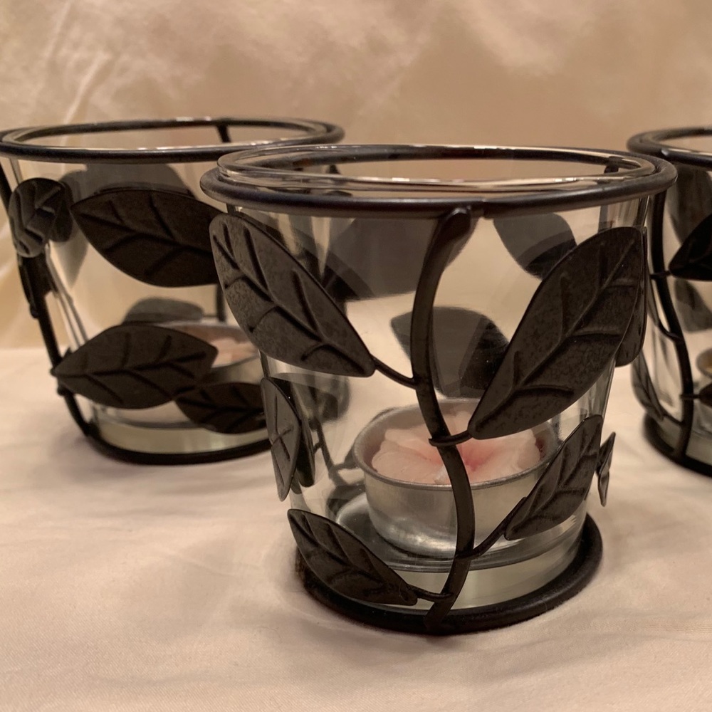 Leaf Candle Holders - Picture 2 of 5